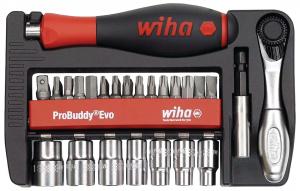 Coffret 29 embouts ProBuddy® Evo - Fente/PH/PZ/Torx/6P + clés à douille