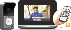 Interphone vidéo V500 PRO IO connect + rail DIN