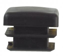 Embout entrant rectangulaire et carré plastique