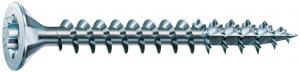 Vis bois tête fraisée Torx T-STAR Plus acier zingué - Filetage total