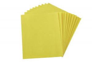 Feuille abrasive papier pour ponçage main