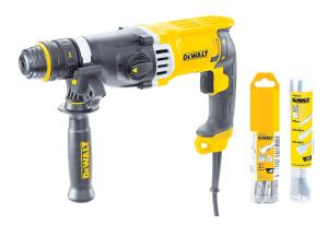Perforateur SDS-Plus + 2 burins + 1 pointe + 6 forêts - D25144KP
