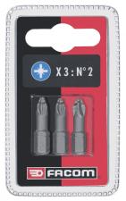 Embouts Pozidriv acier - ED.10T