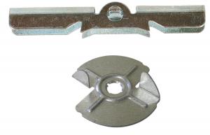 Bascule + Rondelle Rapid M6 pour tige filetée