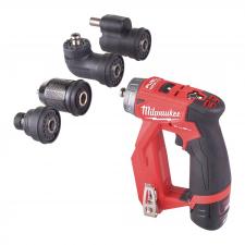 Perceuse/visseuse sans fil 4 mandrins 12 V M12 FUEL - FDDXKIT-202X