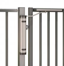 Charnière De Portail Avec Arceau - Charnière De Portail Réglable Galvanisée - Charnière De Porte