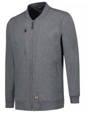 Blouson de travail softshell BOMBER PREMIUM - Gris