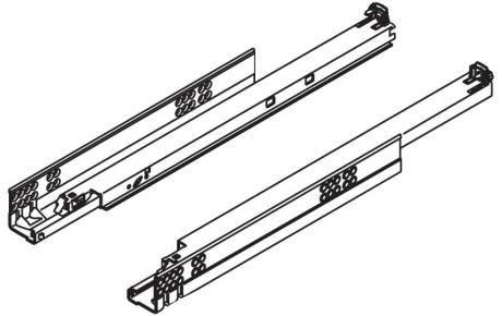 Tiroir sur mesure TANDEMBOX de Blum, Hauteur 82,5 mm