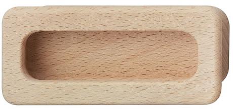 Poign e cuvette bois pour meuble Quincaillerie Portalet