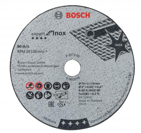 Mallette de disques 76 mm - pour meuleuse GWS 12V-76 BOSCH