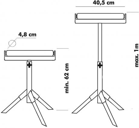 Servante d'atelier à rouleau - Quincaillerie Portalet