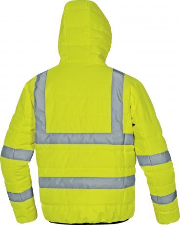 Doudoune haute visibilit DOONHV DELTA PLUS Jaune fluo