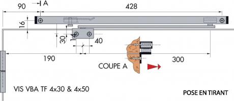 Limiteur d'ouverture de porte 355