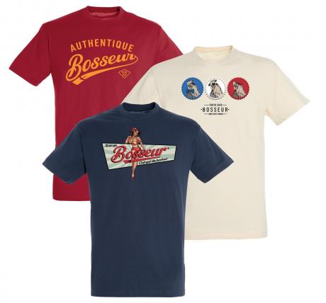 Tee shirt bosseur clearance