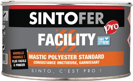 Mastic fer intérieur extérieur Séchage rapide SintoFer Standard 970gr