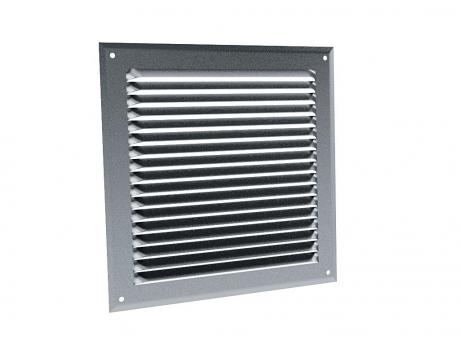 Grille d'aération en aluminium - Quincaillerie Portalet