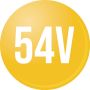 54 V 54 V