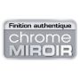 Finition chrome miroir