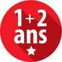 Garantie 1+2 ans