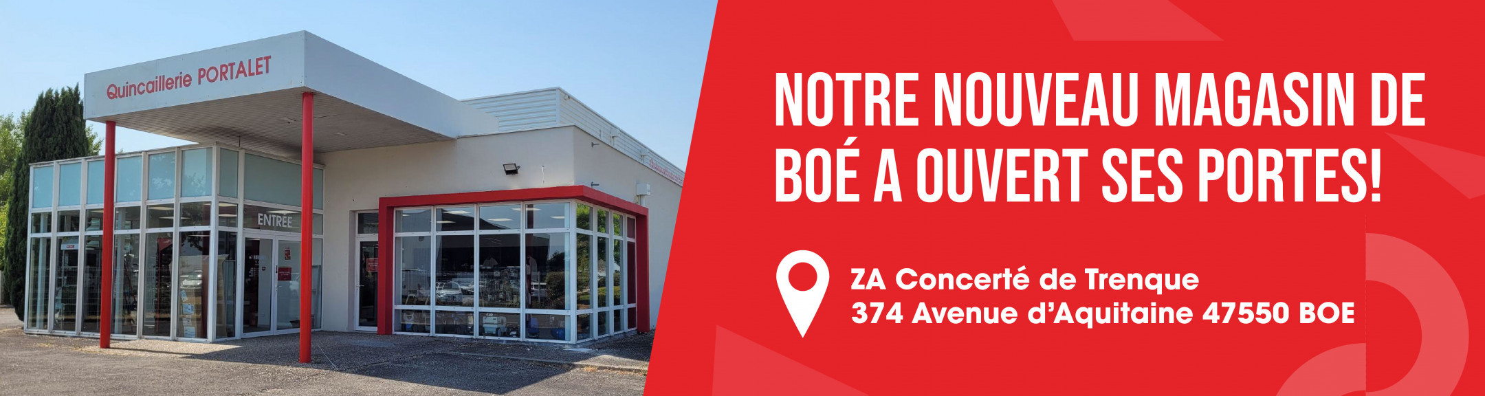 Nouveau magasin de Boé