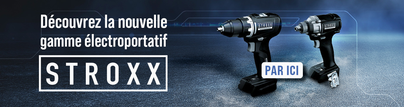 Découvrez l'électroportatif STROXX